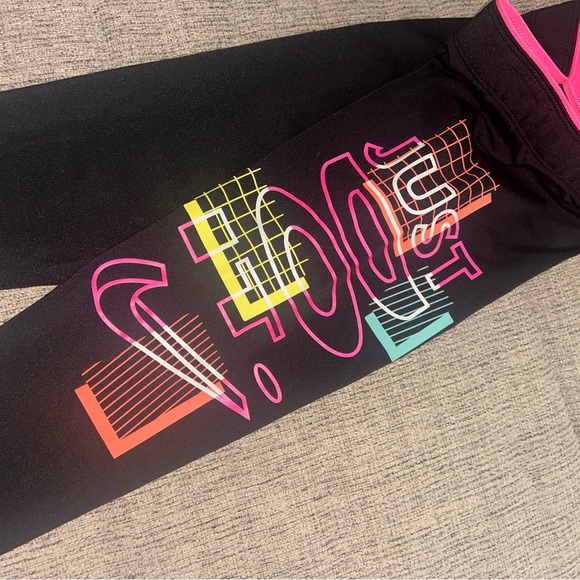 Lot of 6 pairs of leggings for girls size 6/7 - Picture 13 of 14